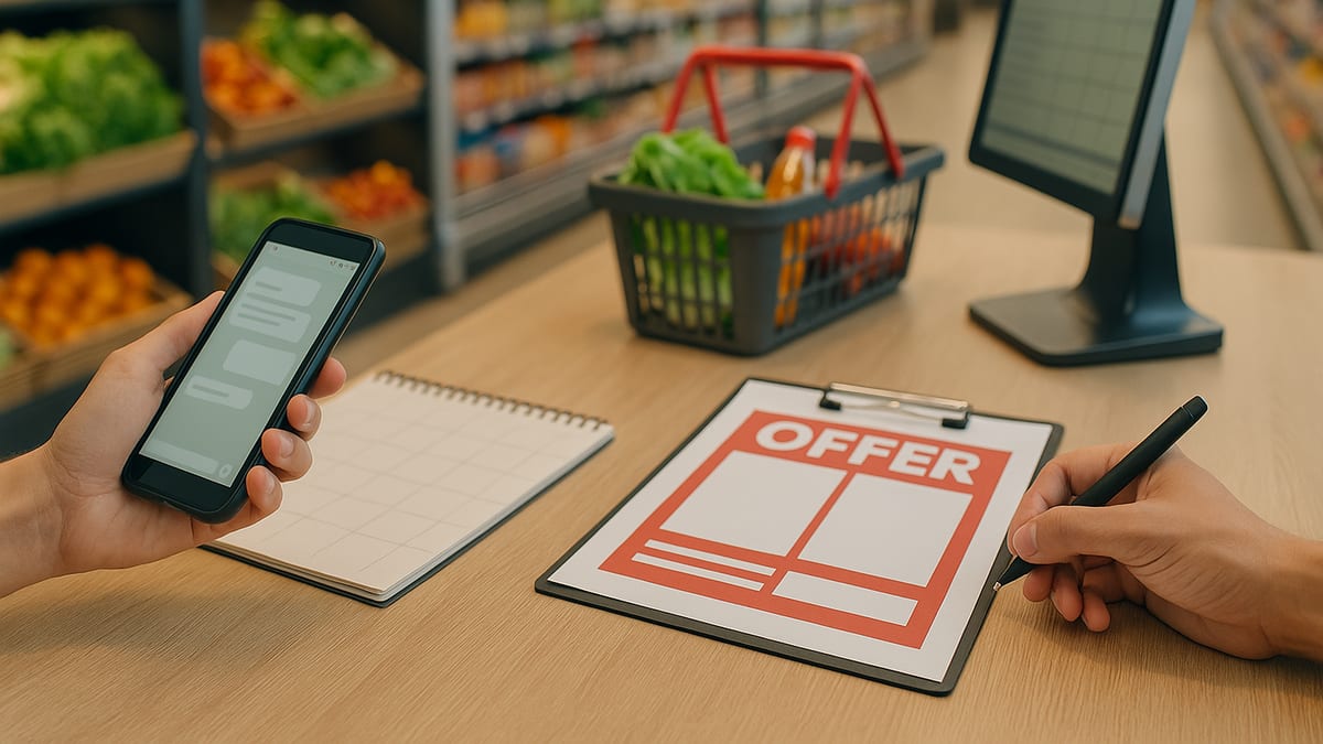 Automação no varejo: como reduzir retrabalho em ofertas e preços - capa do blog Encarte Fácil