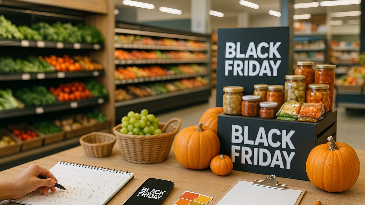 Black Friday para mercado de bairro: como competir sem guerra de preço - guia do Encarte Fácil