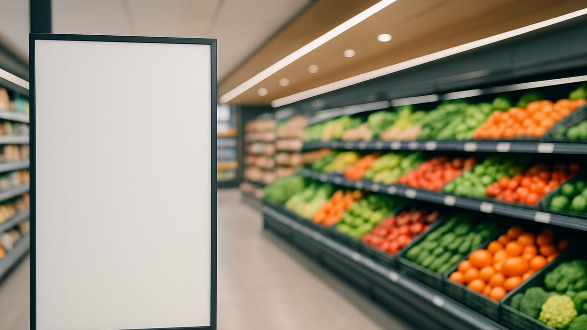 Cartaz promocional para supermercado: como fazer e cartazear a loja