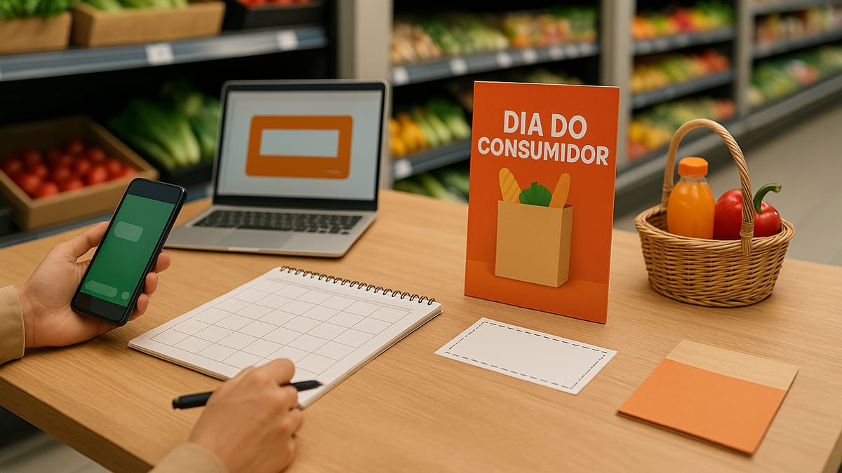 Dia do Consumidor no supermercado online: campanha para gerar recompra - capa do blog Encarte Fácil