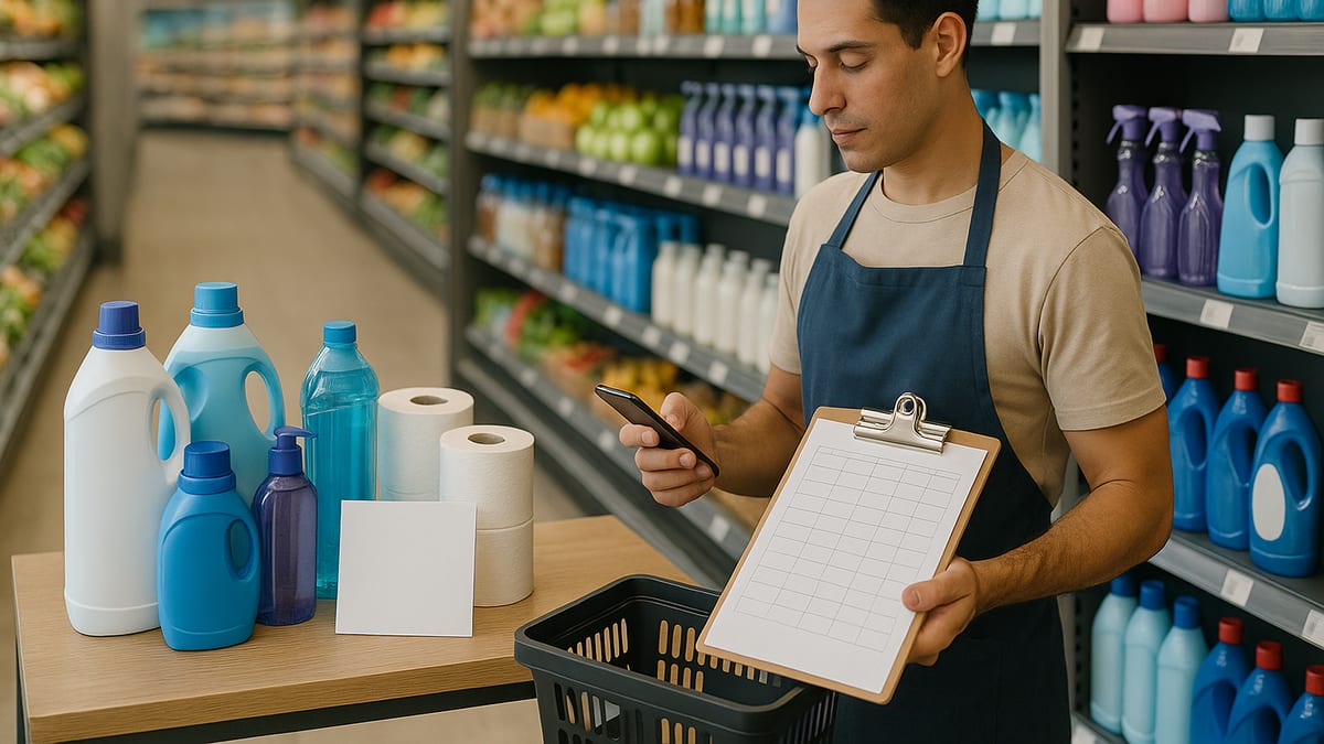 Encarte de limpeza e perfumaria: categorias de margem no supermercado - guia do Encarte Fácil