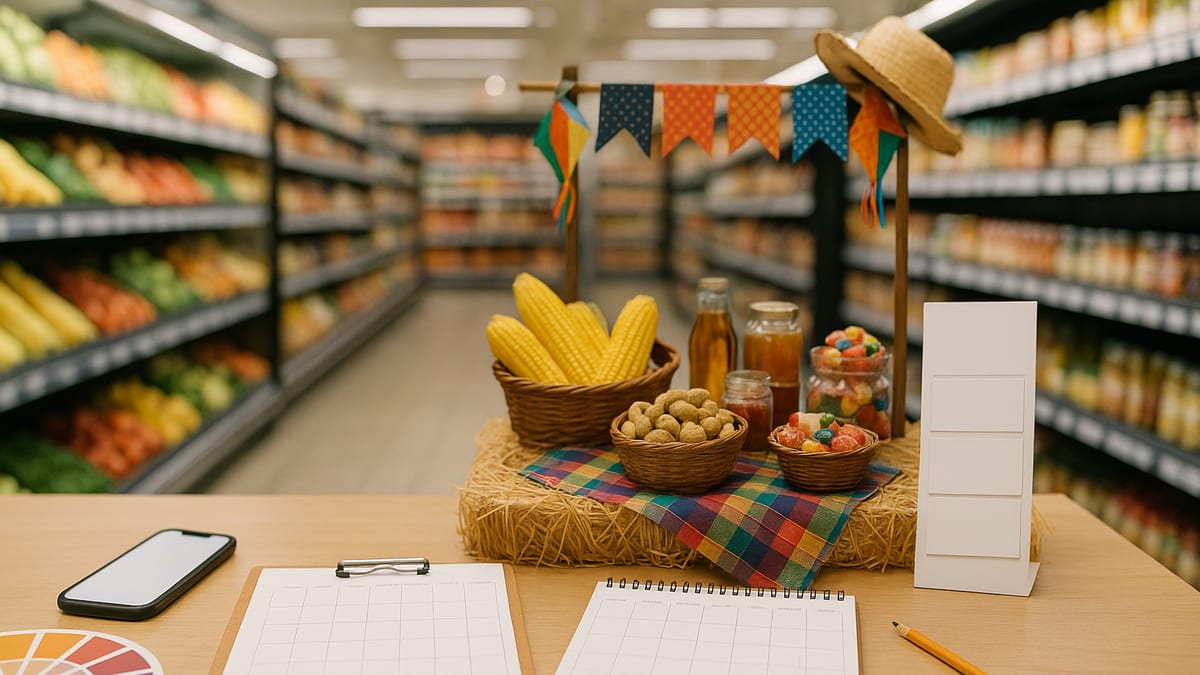 Festa Junina no supermercado: ideias de ofertas para o encarte - guia do Encarte Fácil