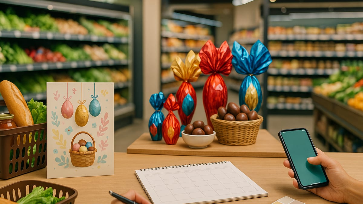 Páscoa no e-commerce de supermercado: como vender antes e na última hora - capa do blog Encarte Fácil