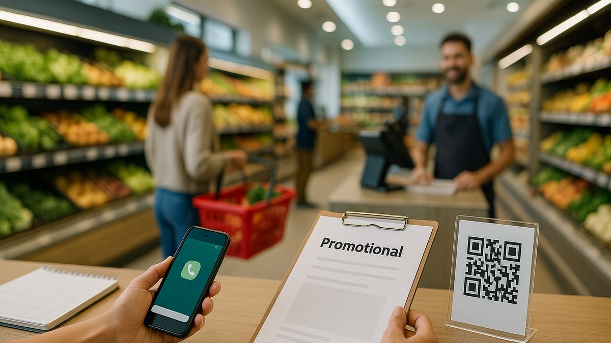 QR Code no PDV: como usar em campanhas de varejo - capa do blog Encarte Fácil