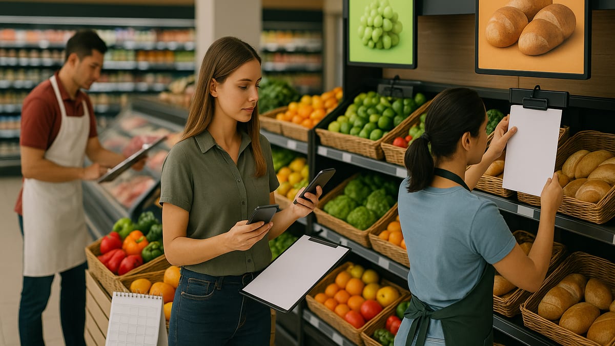 Supermercado: telas de ofertas para açougue, hortifruti e padaria - capa do blog Encarte Fácil